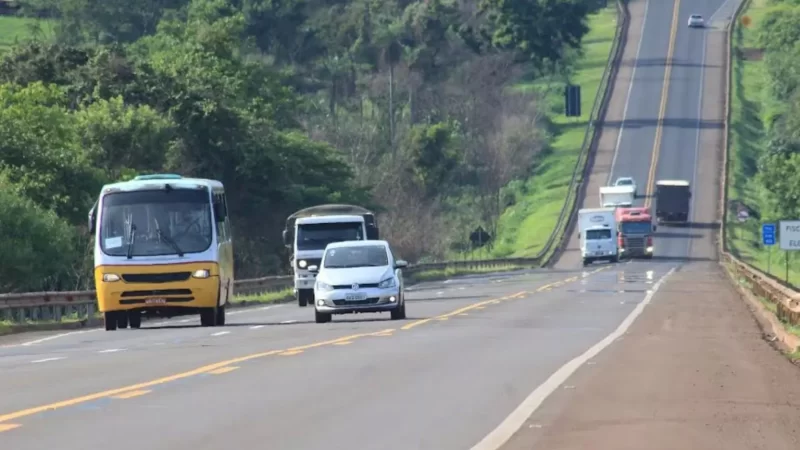 Vai pegar a estrada? BR-163 tem 12 pontos com obras nesta segunda em Mato Grosso do Sul