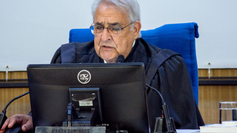 Eleição confirma Jerson Domingos como presidente do Tribunal de Contas