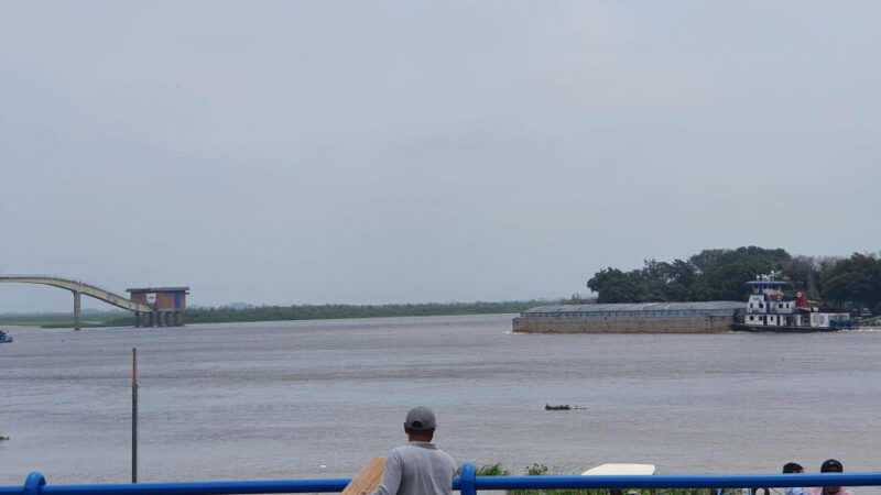 Nível do Rio Paraguai melhora e possibilita maior uso da hidrovia