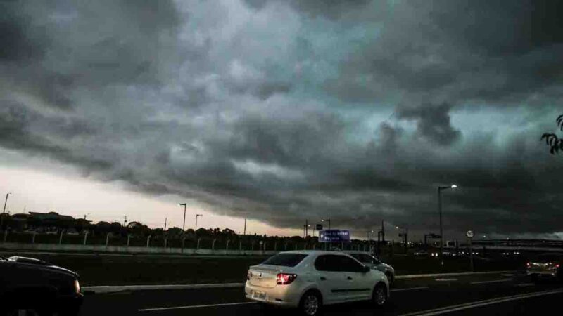 Inmet coloca Mato Grosso do Sul sob alerta de tempestade com queda de granizo até quinta-feira