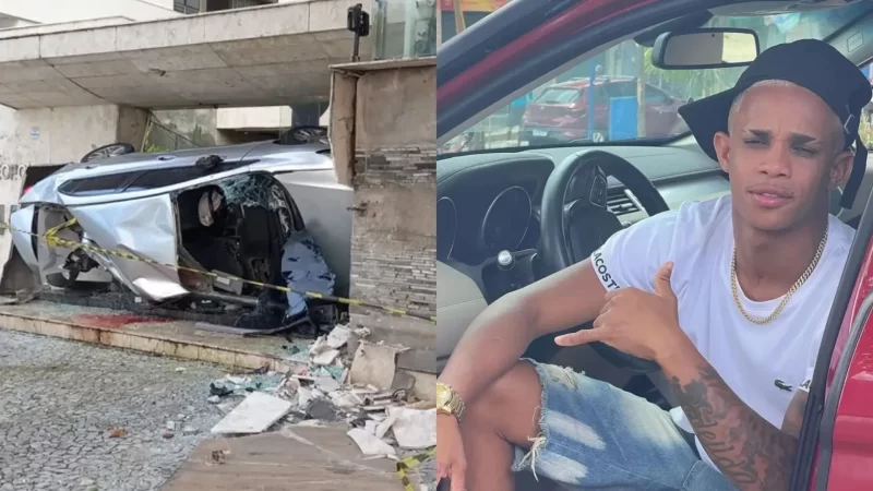 Acidente de carro violento mata MC Biel Xcamoso aos 24 anos