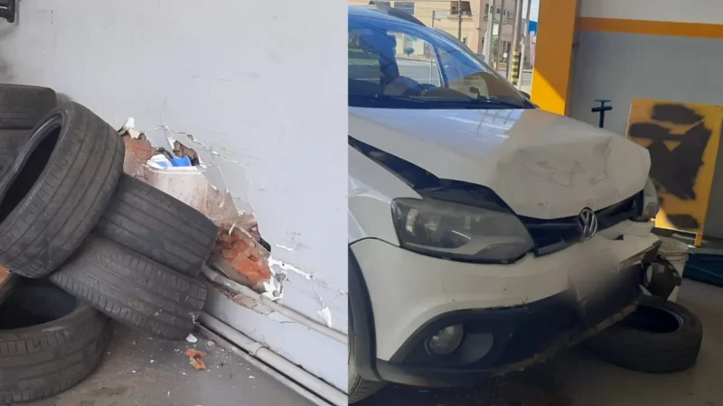 Motorista é ‘fechado’ no trânsito e invade loja na Rui Barbosa em Campo Grande