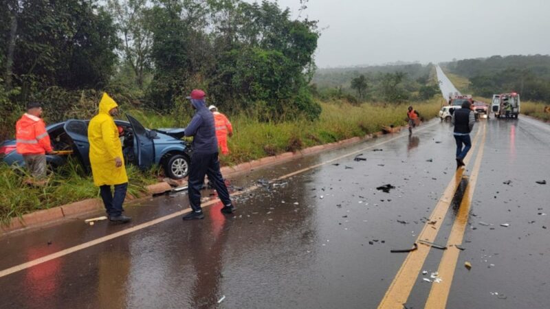 Morre no hospital idoso que se envolveu em acidente com dois carros na MS-395