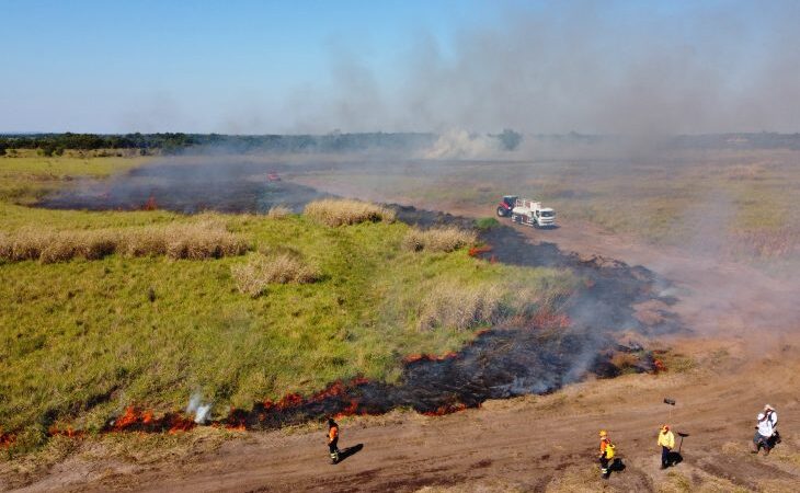 Ação integrada e treinamento contribuem para prevenção de incêndios florestais em MS