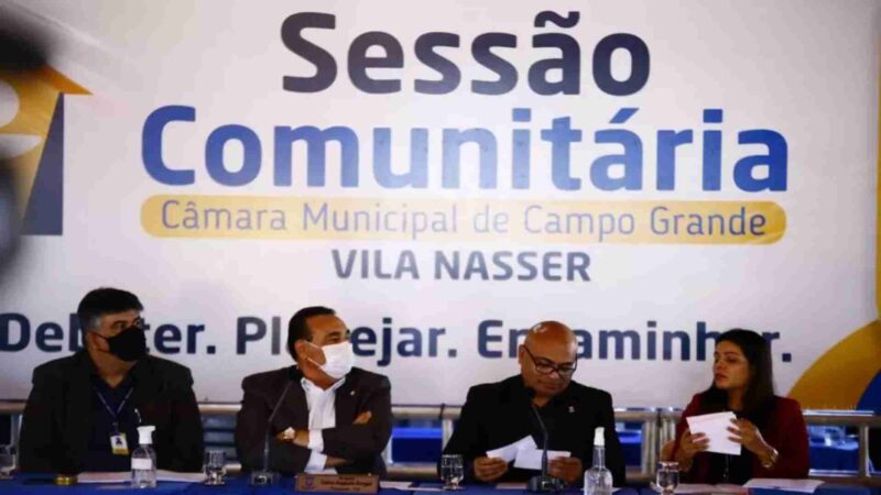 Sessões comunitárias da Câmara devem voltar com visitas nos bairros de Campo Grande