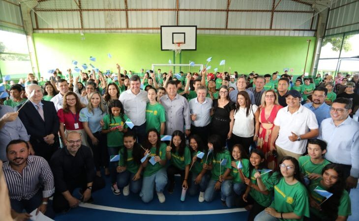 Governador entrega obras em Guia Lopes e Jardim e faz compromisso de reestruturar todas as escolas estaduais