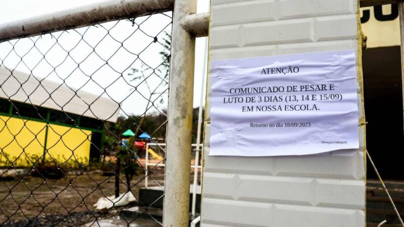 Vítima de tragédia no temporal, Matheus é homenageado na retorno das aulas em Corumbá