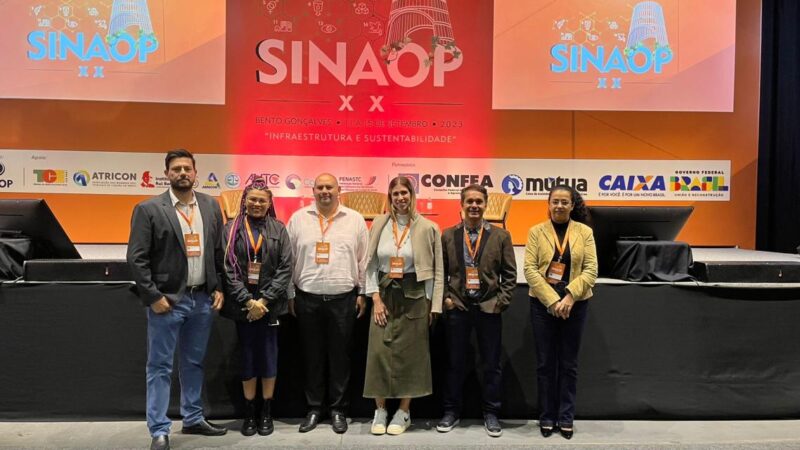 TCE-MS participa de simpósio de auditoria de obras públicas