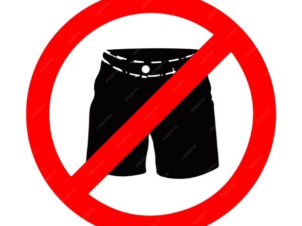 Câmara de Campo Grande proíbe a entrada de homens vestindo bermuda