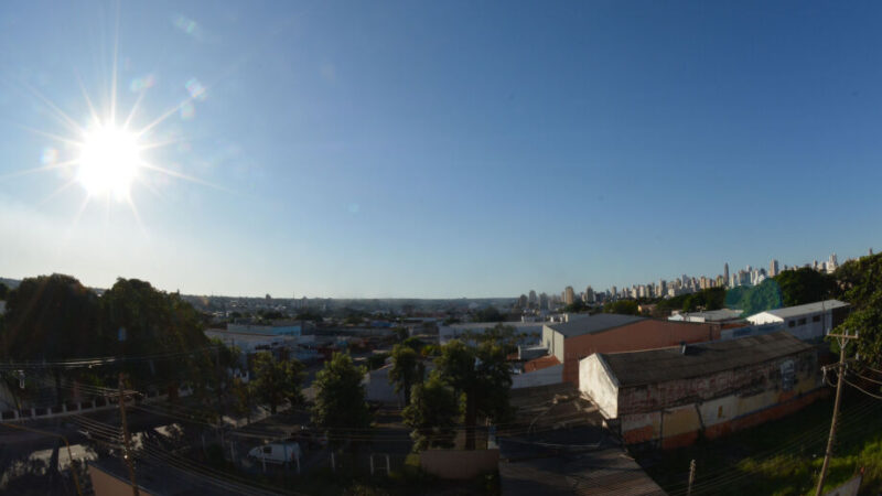 Nos próximos dias, temperatura passará da média máxima de 33ºC para 43ºC em MS