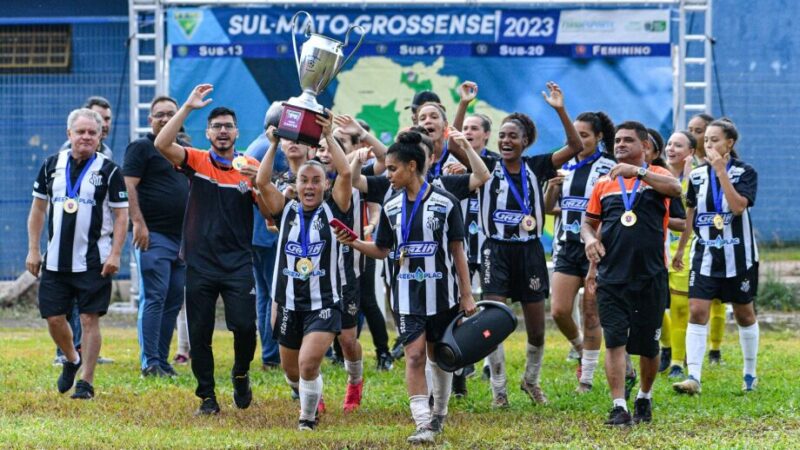 Operário goleia o Corumbaense e conquista o tricampeonato Estadual de futebol feminino