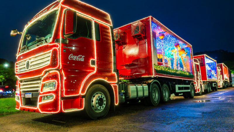 Confira o roteiro da Caravana de Natal da Coca-cola em Campo Grande