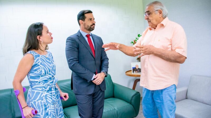 Presidente do TCE recebe Defensores Públicos de MS