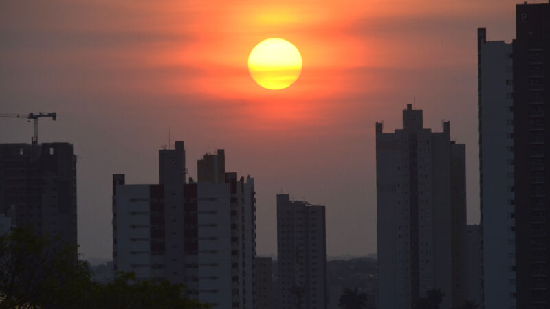 Nem previsão de frente fria leva calorão embora de MS