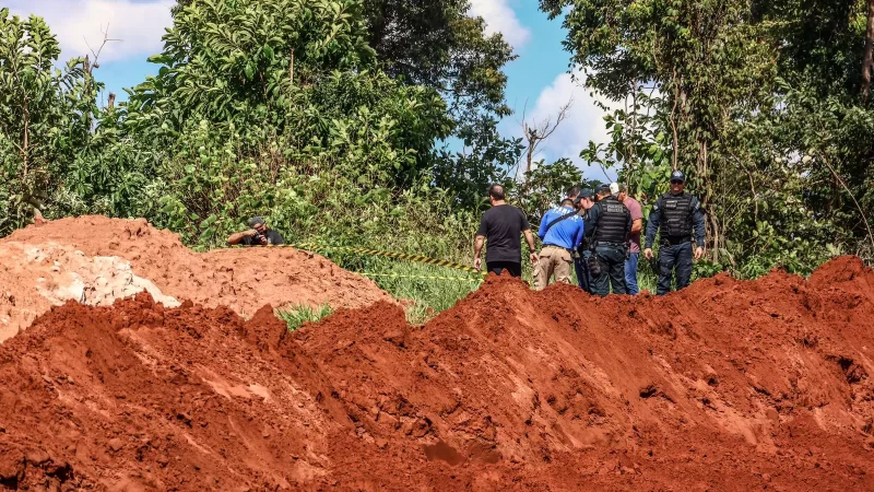 Corpo de homem nu é encontrado em obra de drenagem no Jardim Veraneio em Campo Grande