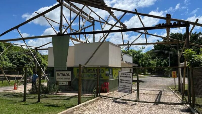 Balneário Municipal de Bonito é fechado após forte chuva