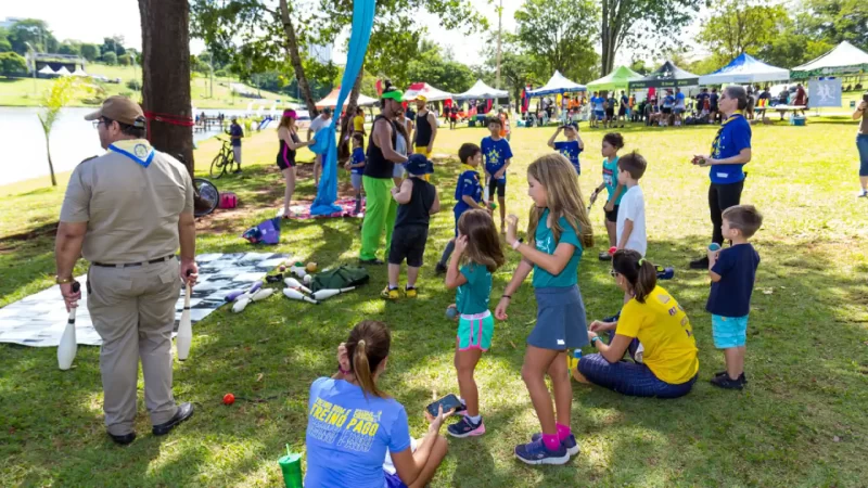 Evento de brincadeiras infantis gratuito acontece neste sábado no Parque das Nações Indígenas