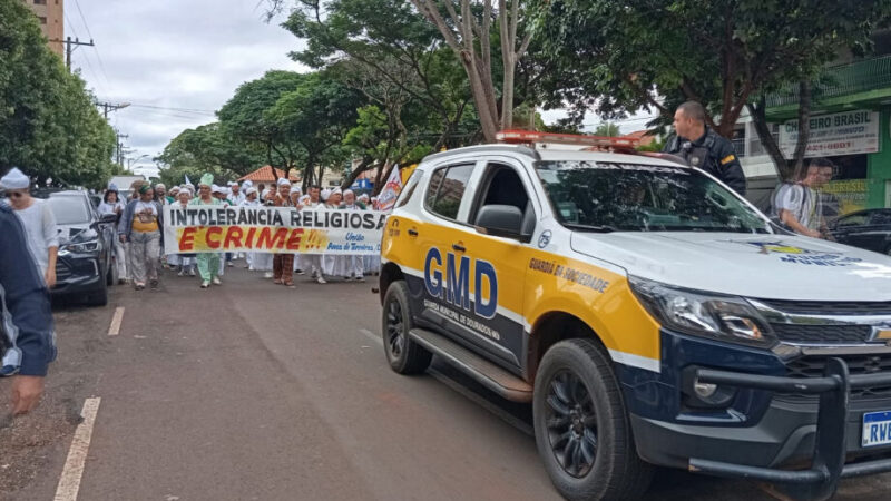 “Marcha dos Terreiros” de Dourados provoca ódio nas redes sociais