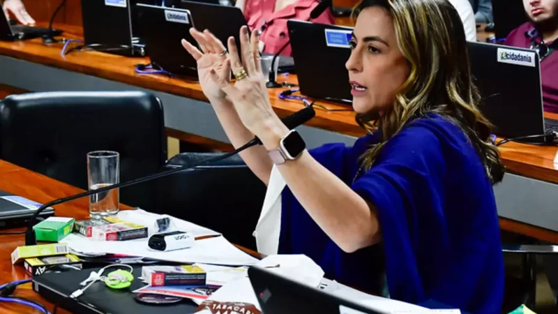 Defensora do cigarro eletrônico, Soraya mostra produtos comprados, durante audiência