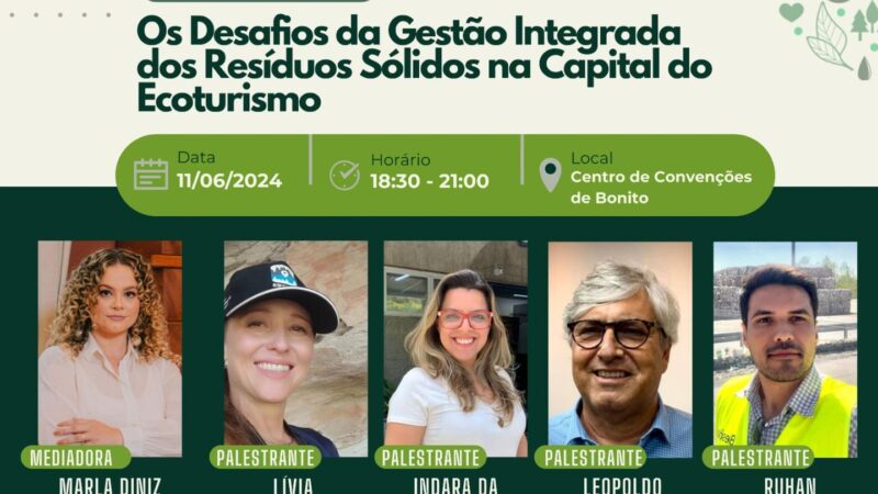 Sanesul participa da 12° Feira Socioambiental de Bonito com ações educativas ambientais