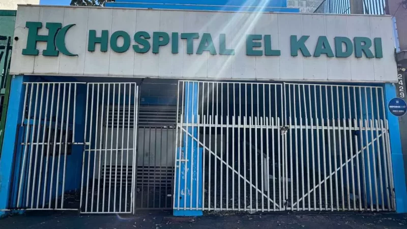 Incêndio é registrado em hospital abandonado no Centro de Campo Grande