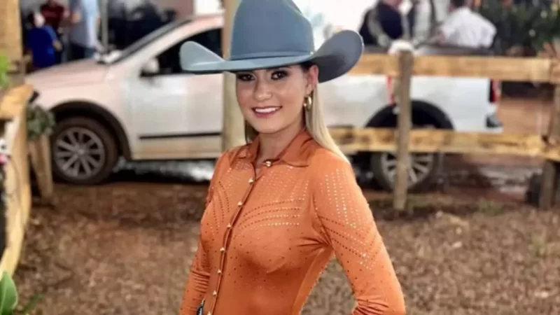 Morre Amanda Batista, a ‘Rainha do Rodeio’, aos 24 anos em Goiás