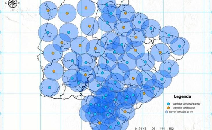 Governo investe na ampliação da rede de estações meteorológicas e cobertura chega a todo o MS