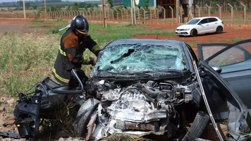 Tentativa de ultrapassagem teria causado acidente com seis vítimas na BR-060 em Campo Grande