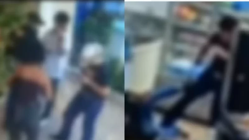 Clientes reagem a assalto em padaria e agridem casal de ladrões em Campo Grande