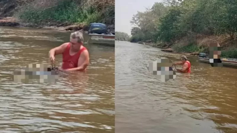 Homem morre afogado após desequilibrar e cair no Rio Aquidauana