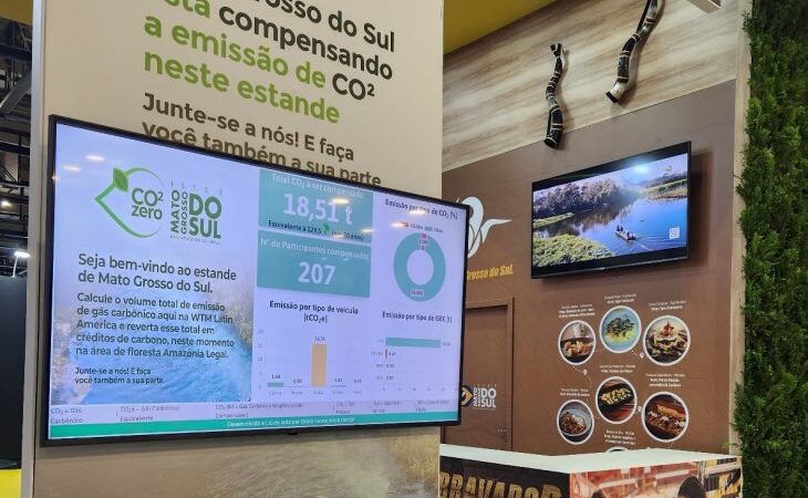 Mato Grosso do Sul leva turismo, gastronomia e compensação de carbono para a Festuris 2024