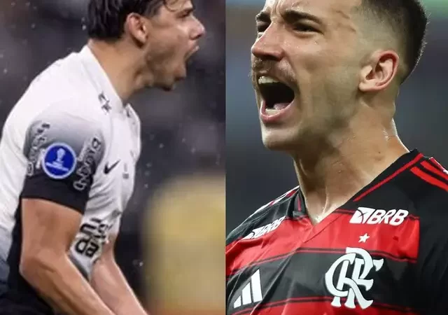 Mirando a liderança do Brasileiro, Flamengo enfrenta Corinthians