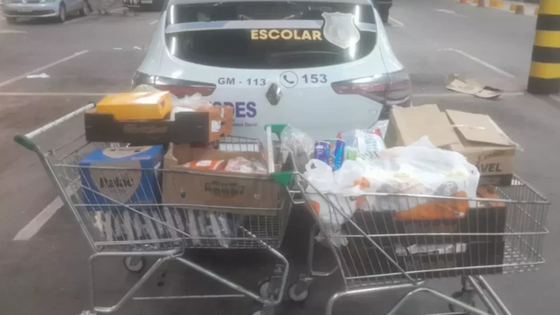 Funcionária e comparsa são presas ao tentarem fraudar compra em supermercado da Capital