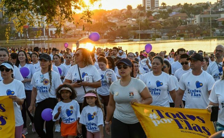 Com mais de 1,2 mil inscritos, 2ª Caminhada #TodosPorElas fortalece luta contra o feminicídio em MS