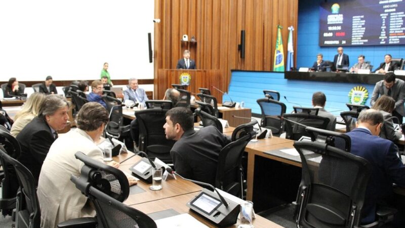 Cinco projetos estão na pauta da Ordem do Dia desta quinta-feira