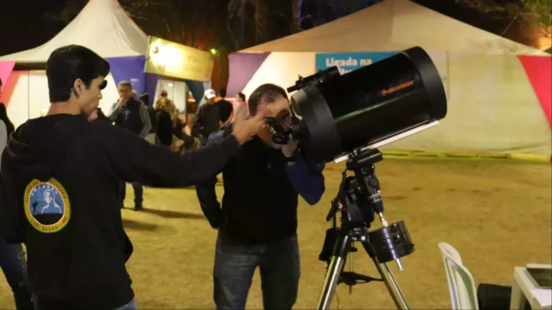 Mau tempo e frio cancelam observação com telescópio na UFMS