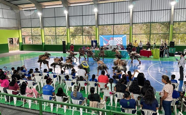 Escola indígena na Aldeia Lagoinha tem melhoria da estrutura física para atender alunos e valorizar cultura