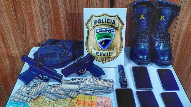 Agiota finge ser policial e é preso em MS