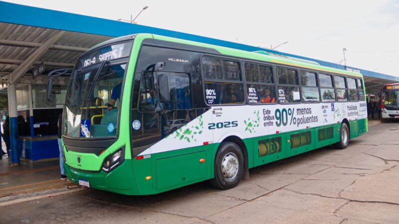 Prefeitura inicia teste com ônibus a gás natural mirando mais eficiência e qualidade