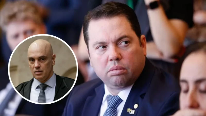 Deputado manda recado à Alexandre de Moraes após ação da PF contra Bolsonaro