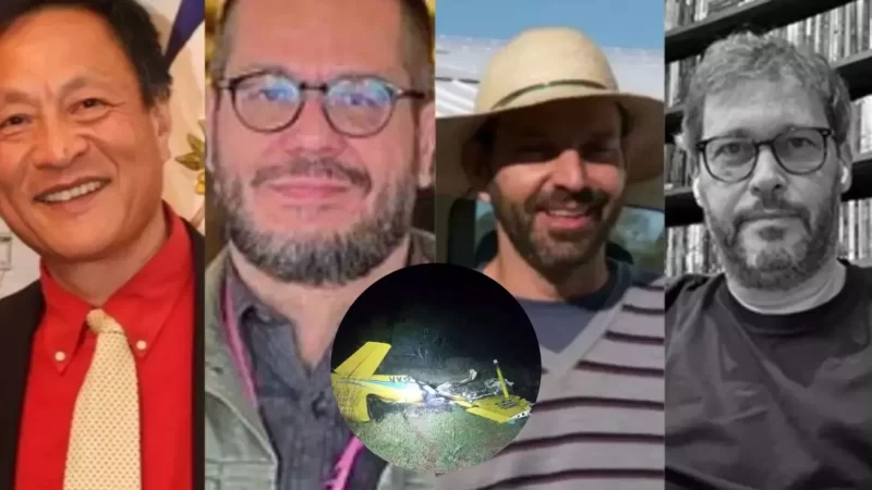 Corpos de vítimas de queda de avião no Pantanal são trazidos a Campo Grande para exames