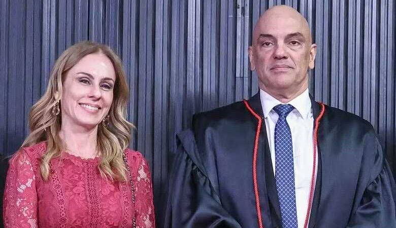 “Ilegal e lamentável”, diz Moraes após a esposa dele ser alvo da Lei Magnitsky pelos EUA