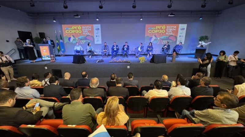 Na Pré-COP30, presidente da ALEMS defende protagonismo de MS nas políticas climáticas