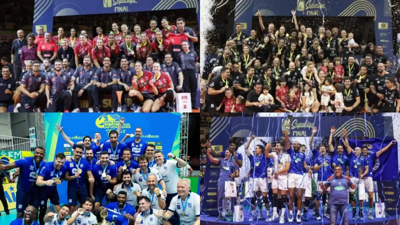 Supercopa de Vôlei terá finais em Campo Grande com os melhores da temporada; conheça os times