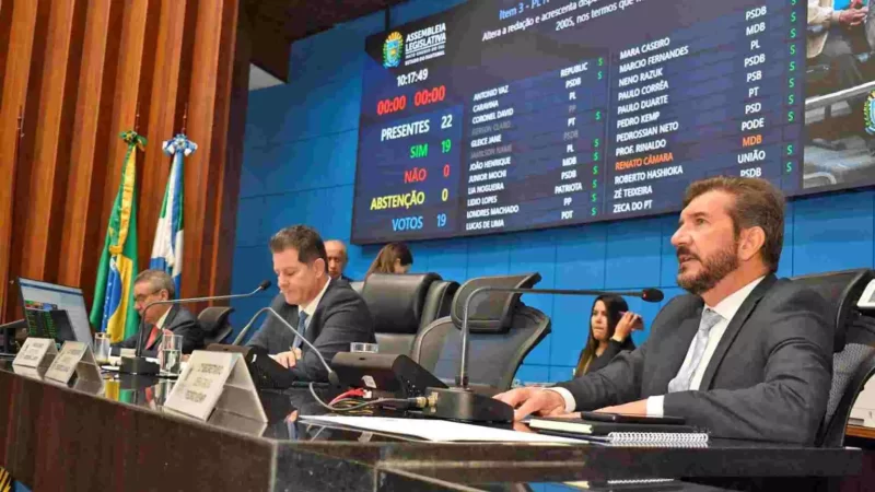 Deputados de MS votam projeto de lei sobre a lotação de delegados de Classe Especial