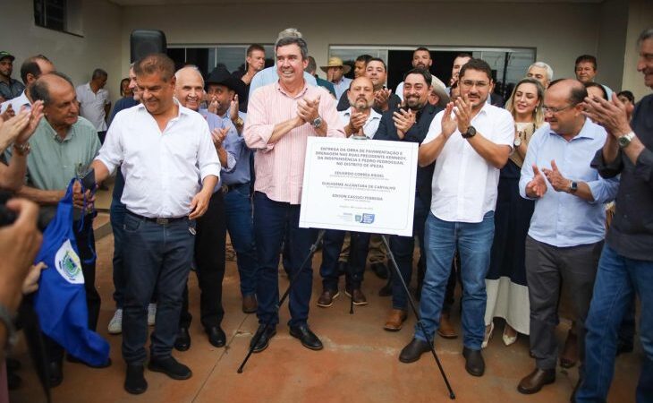 Governo de MS entrega obras de pavimentação e apoia a 3ª edição da Feira AgroAngélica