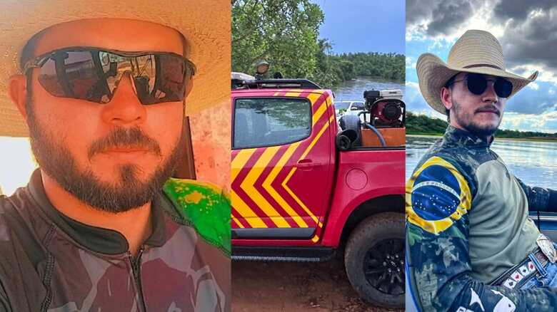 Bombeiros retomam buscas por jovens desaparecidos no rio Sucuriú em Paraíso das Águas