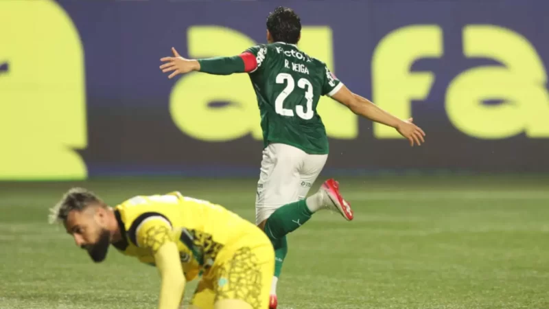 Palmeiras atropela Juventude e abre vantagem do Flamengo na liderança do Brasileirão