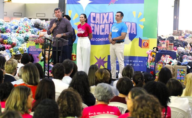 ‘Caixa Encantada’ arrecada mais de 126,8 mil brinquedos, que vão beneficiar 517 instituições em MS