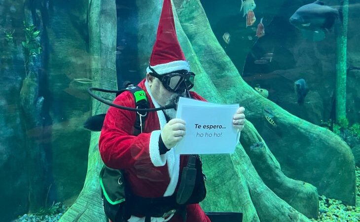 Bioparque Pantanal: programação especial de fim de ano terá Papai Noel Mergulhador